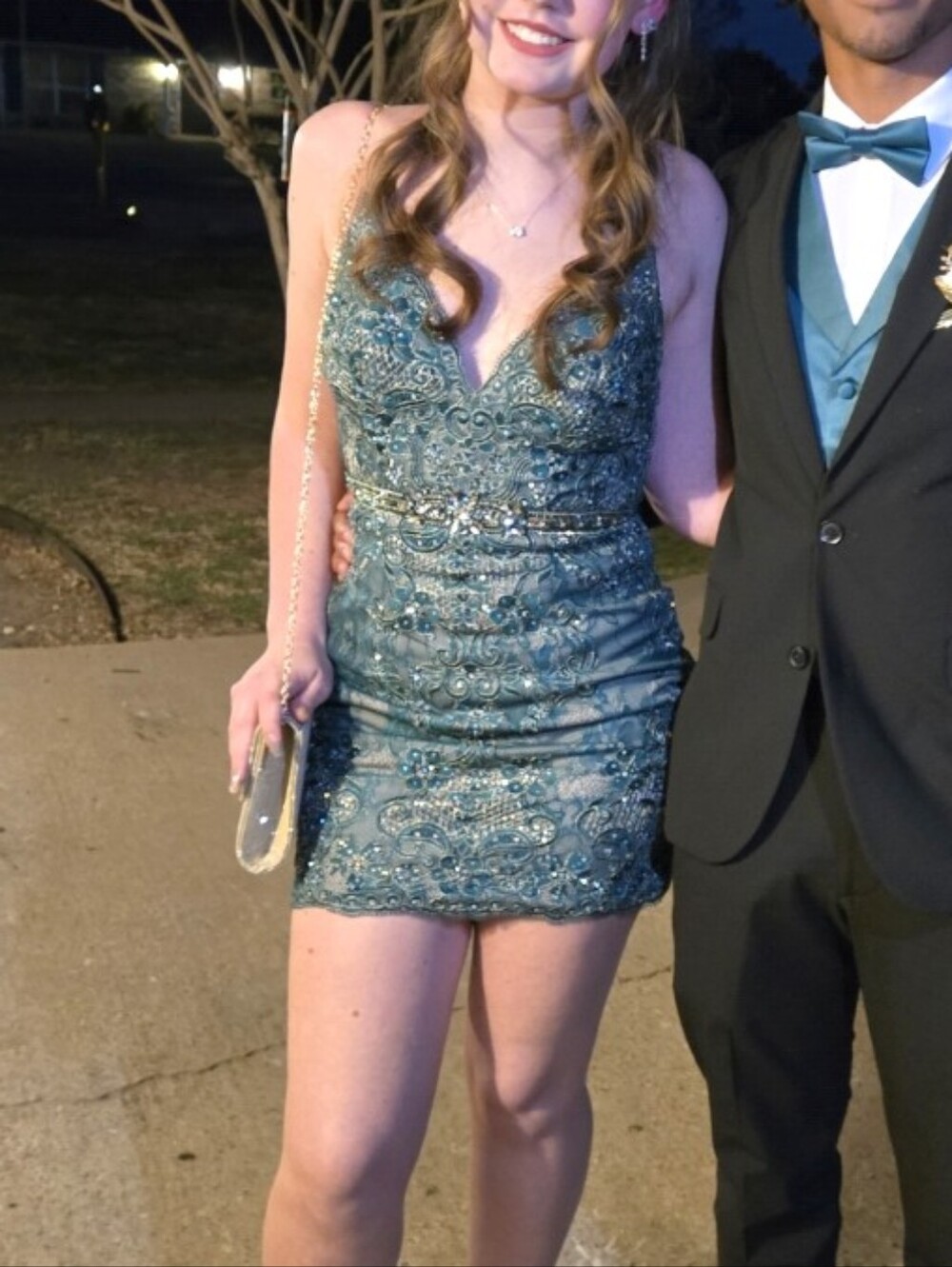 Ellie Wilde Homecoming Mini Dress